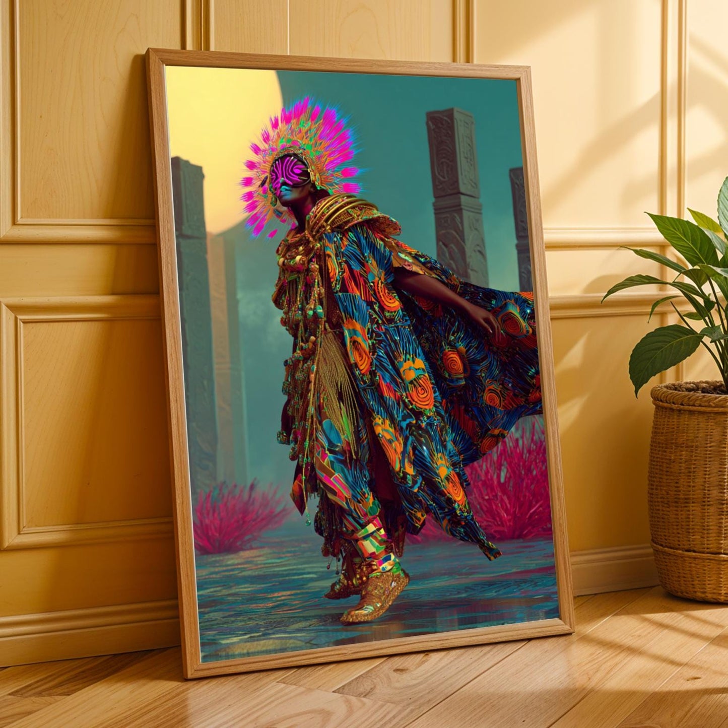 Afrofuturism Wall Art Print