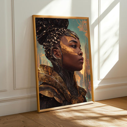 Afrofuturism Wall Art Print