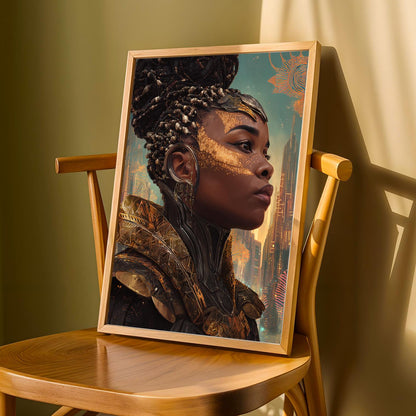 Afrofuturism Wall Art Print