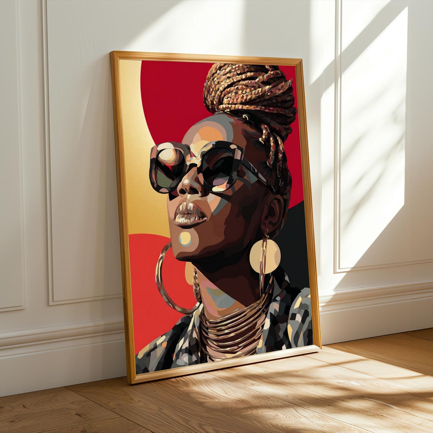 Grace Defined - Elegant Woman Wall Art Print