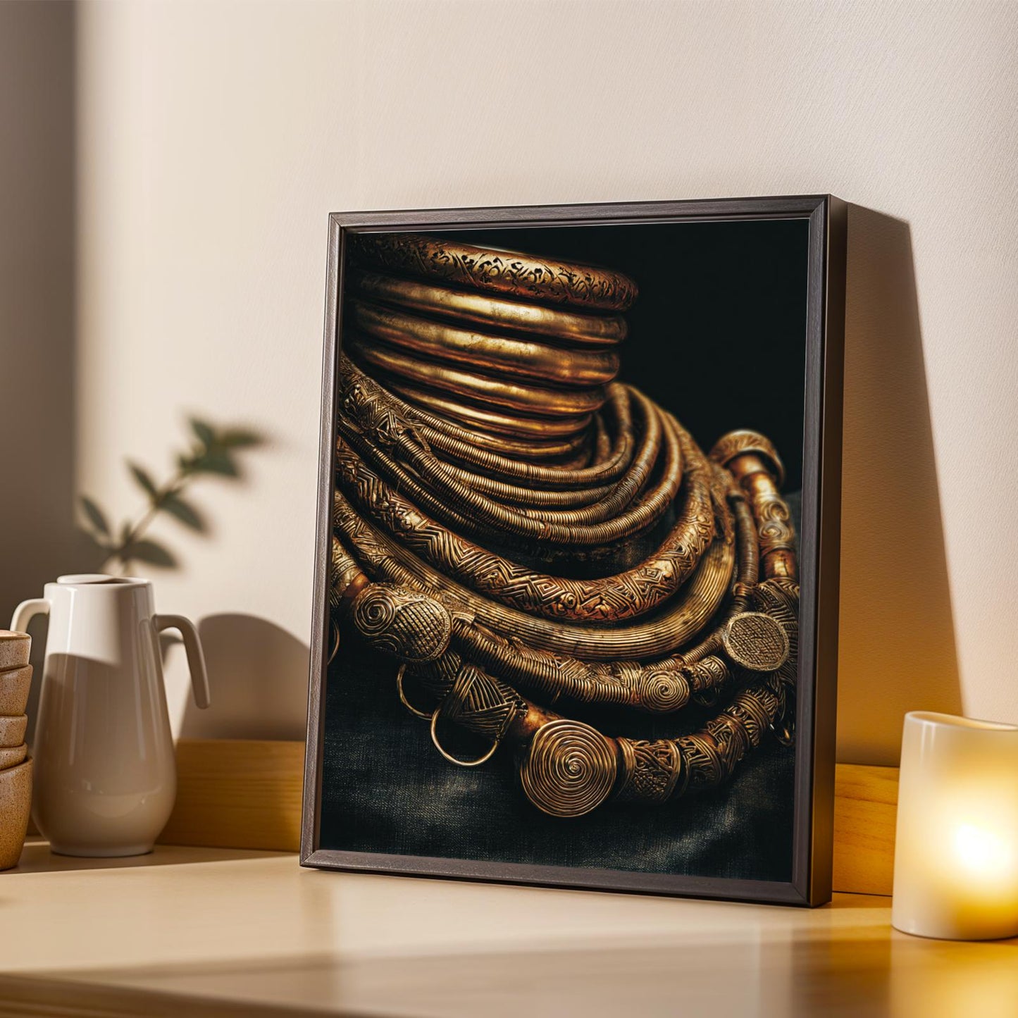 Ashanti Gold Wall Art Print