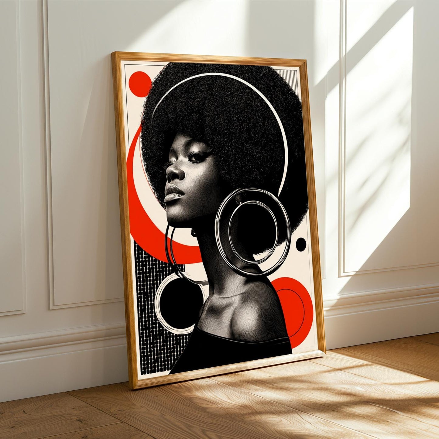 Beauty of a Woman Wall Art Print