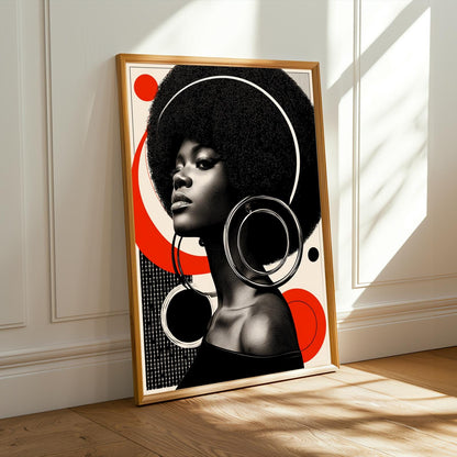 Beauty of a Woman Wall Art Print