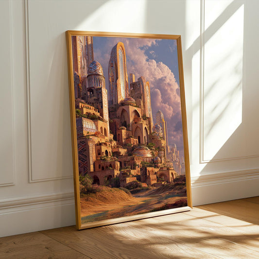 Afrofuturism Wall Art Print