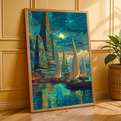 Afrofuturism Wall Art Print