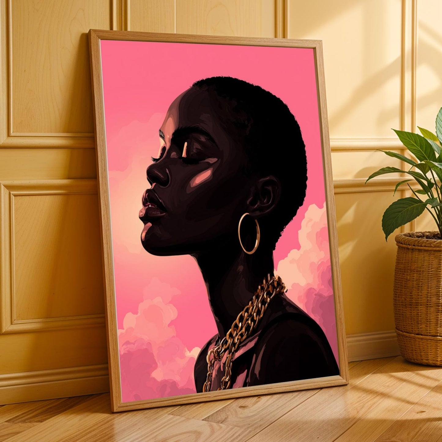 Grace Defined - Elegant Woman Wall Art Print