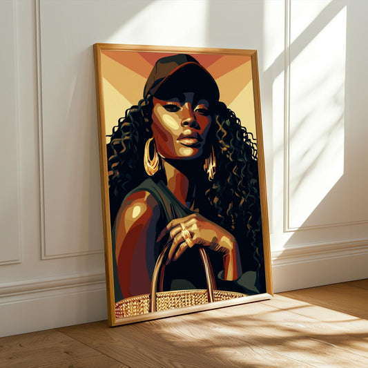 Bold and Beautiful Wall Art Print
