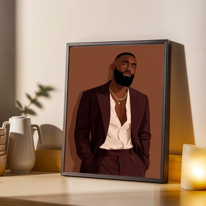 Strength and Resilience Wall Art Print