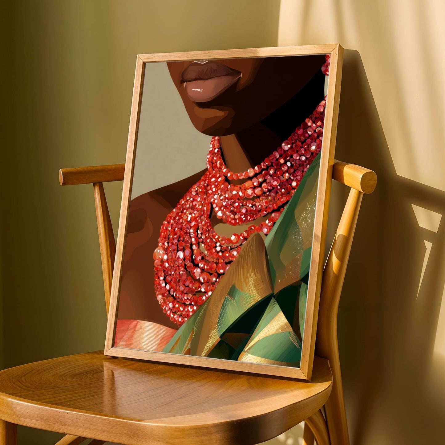 "Owambe" Series Wall Art Print