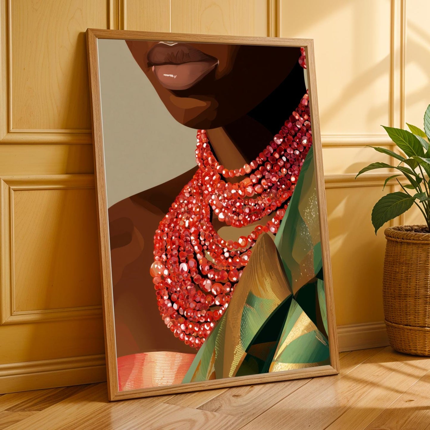 "Owambe" Series Wall Art Print