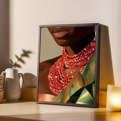 "Owambe" Series Wall Art Print