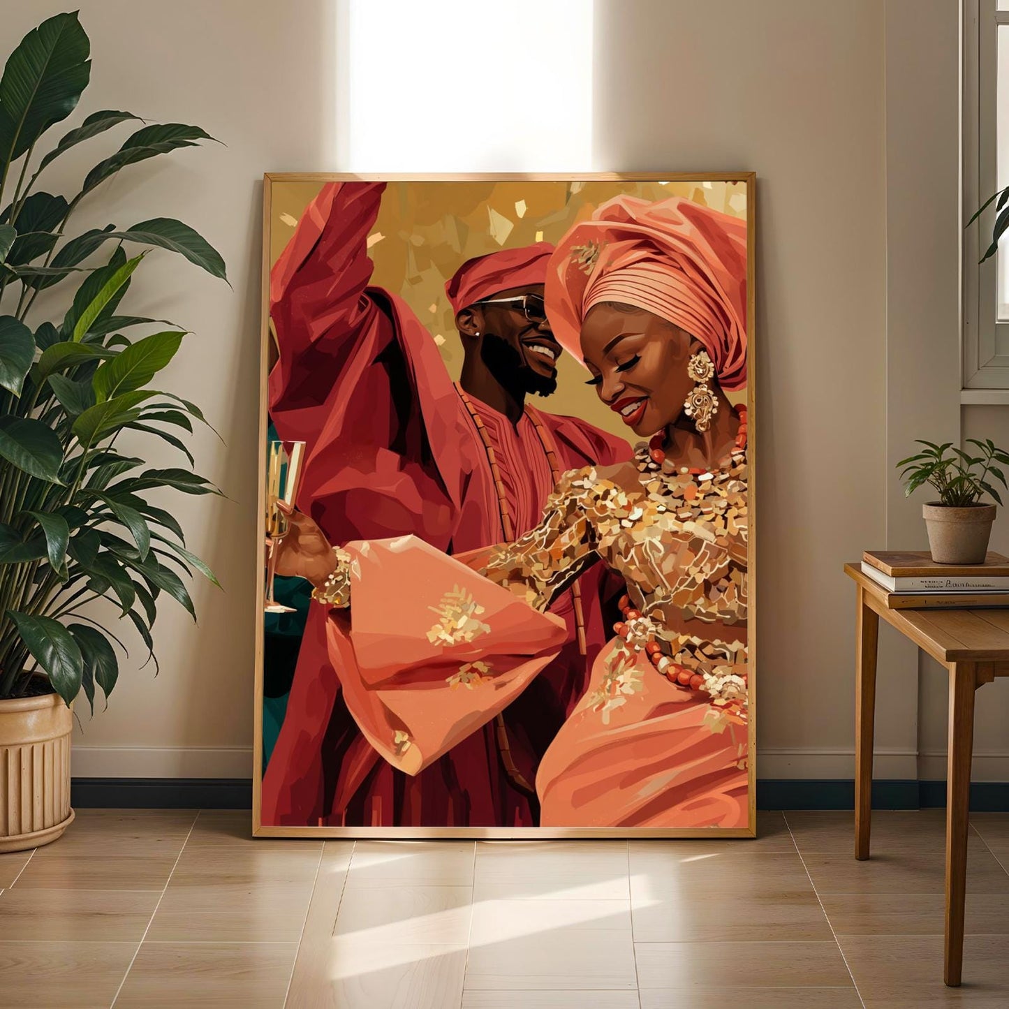 "Owambe" Series Wall Art Print