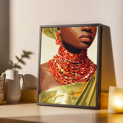 "Owambe" Series Wall Art Print