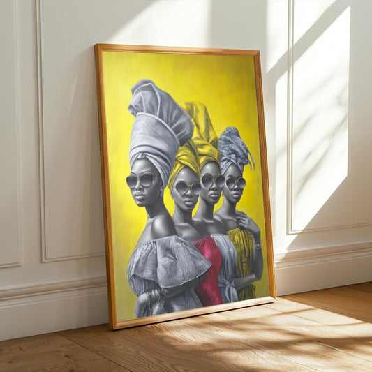 Bold and Beautiful Wall Art Print