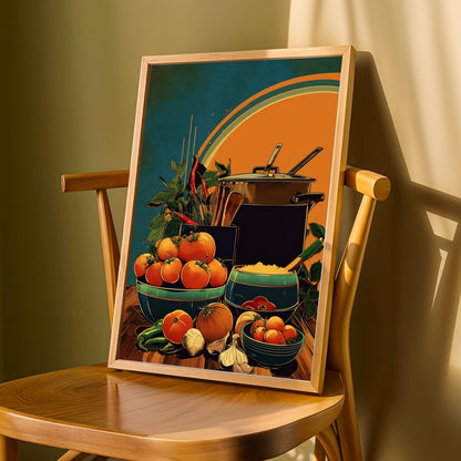 Jollof Prep Wall Art Print