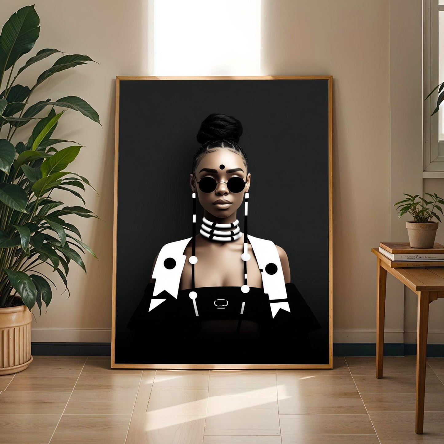 Bold Statement - Modern Afrocentric Wall Art Ptint