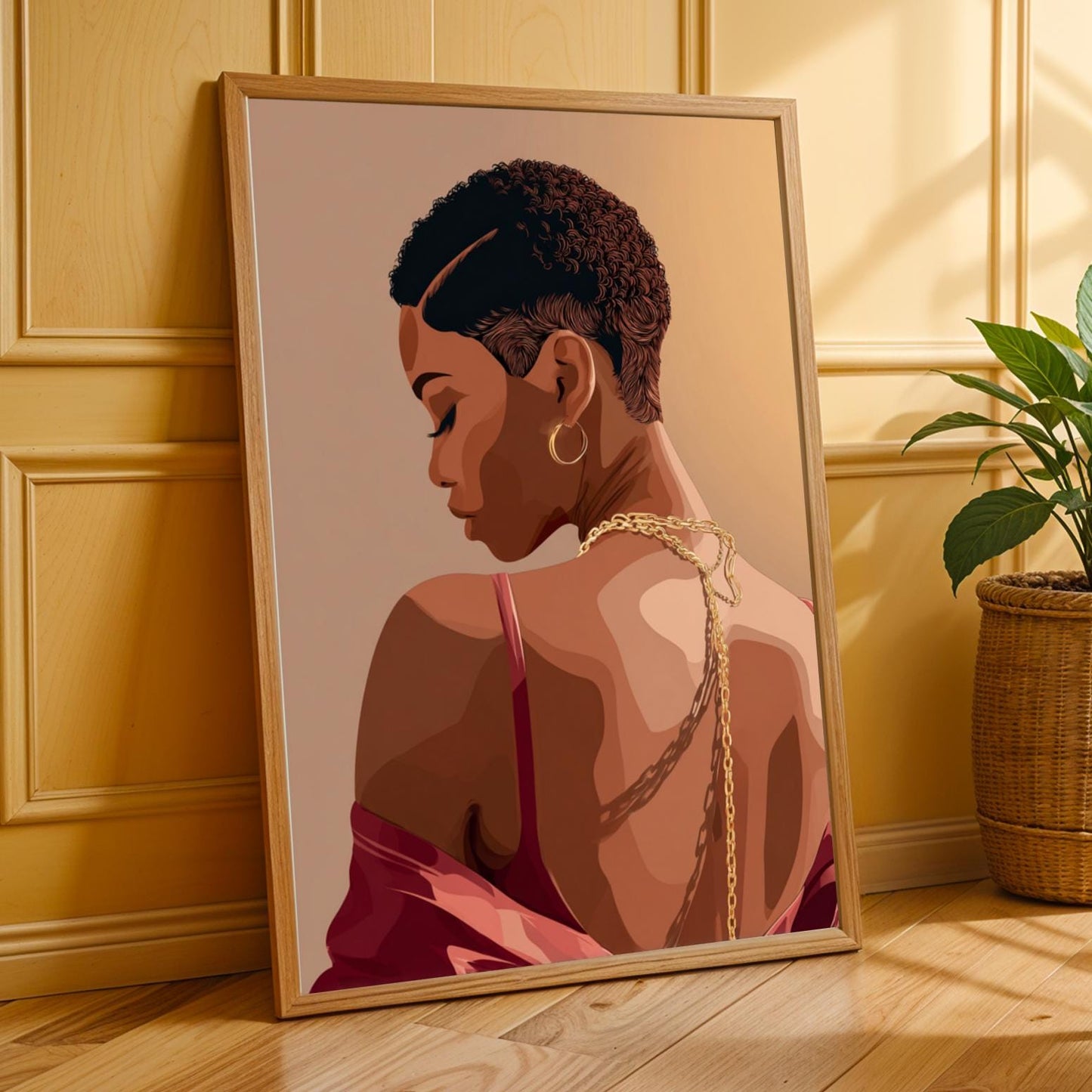 Grace Defined - Elegant Woman Wall Art Print