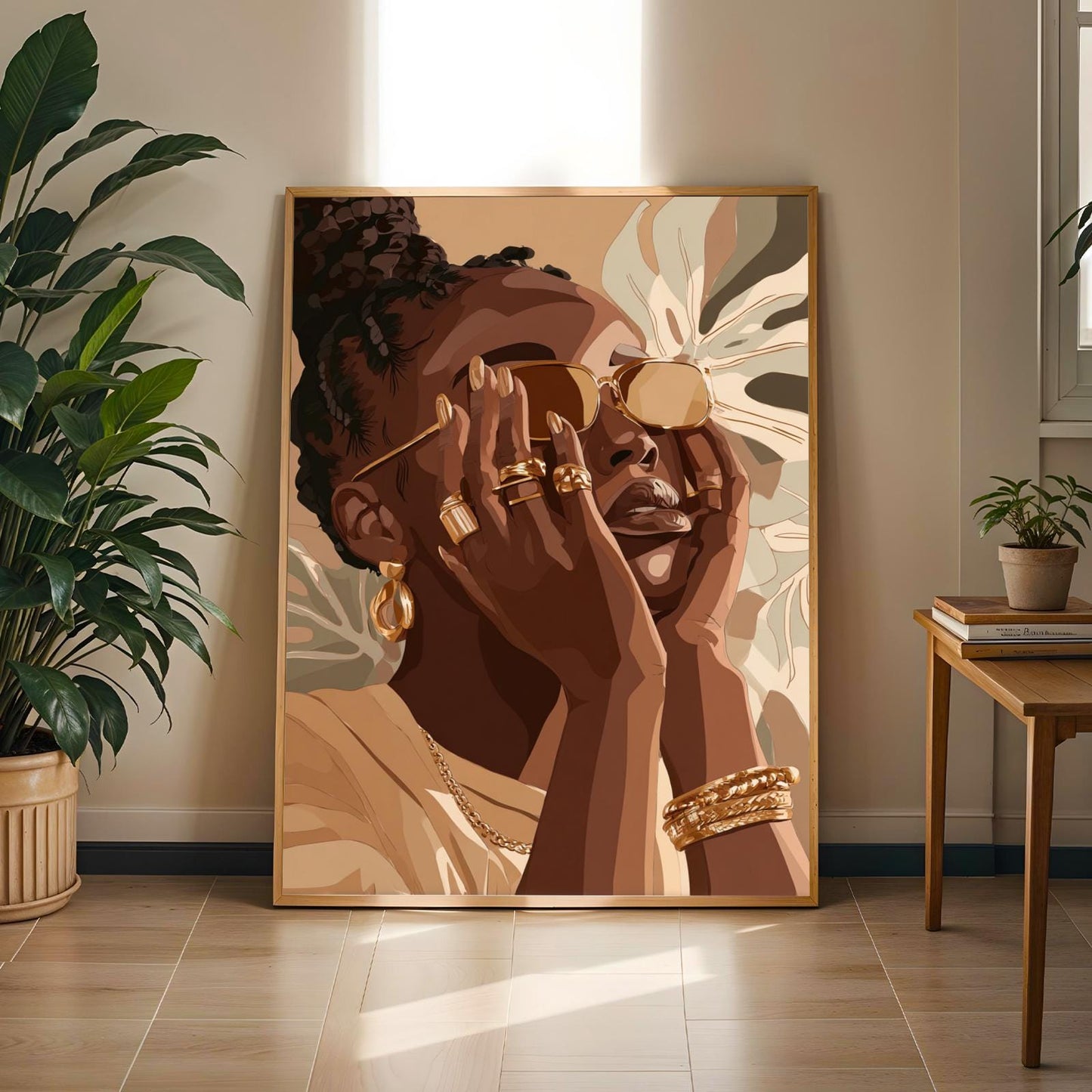 Grace Defined - Elegant Woman Wall Art Print