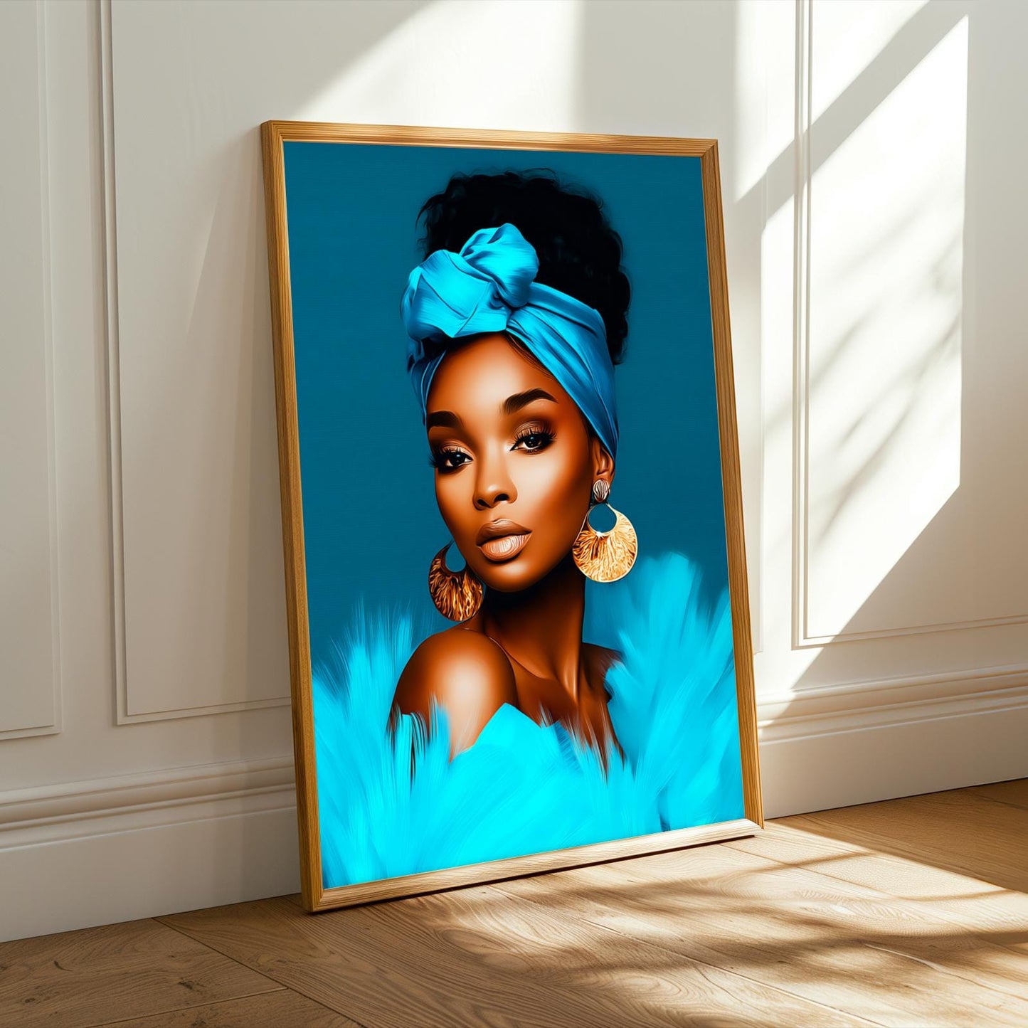 Grace Defined - Elegant Woman Wall Art Print