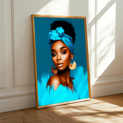 Grace Defined - Elegant Woman Wall Art Print