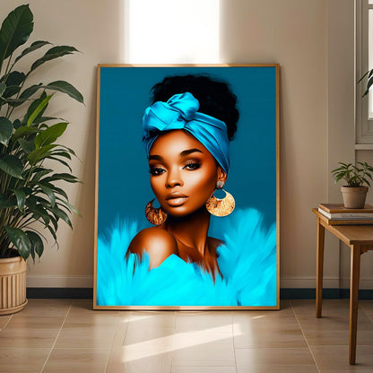 Grace Defined - Elegant Woman Wall Art Print