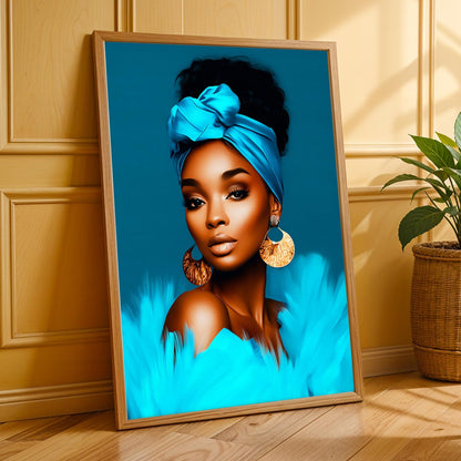 Grace Defined - Elegant Woman Wall Art Print