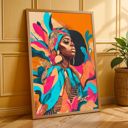 Grace Defined - Elegant Woman Wall Art Print