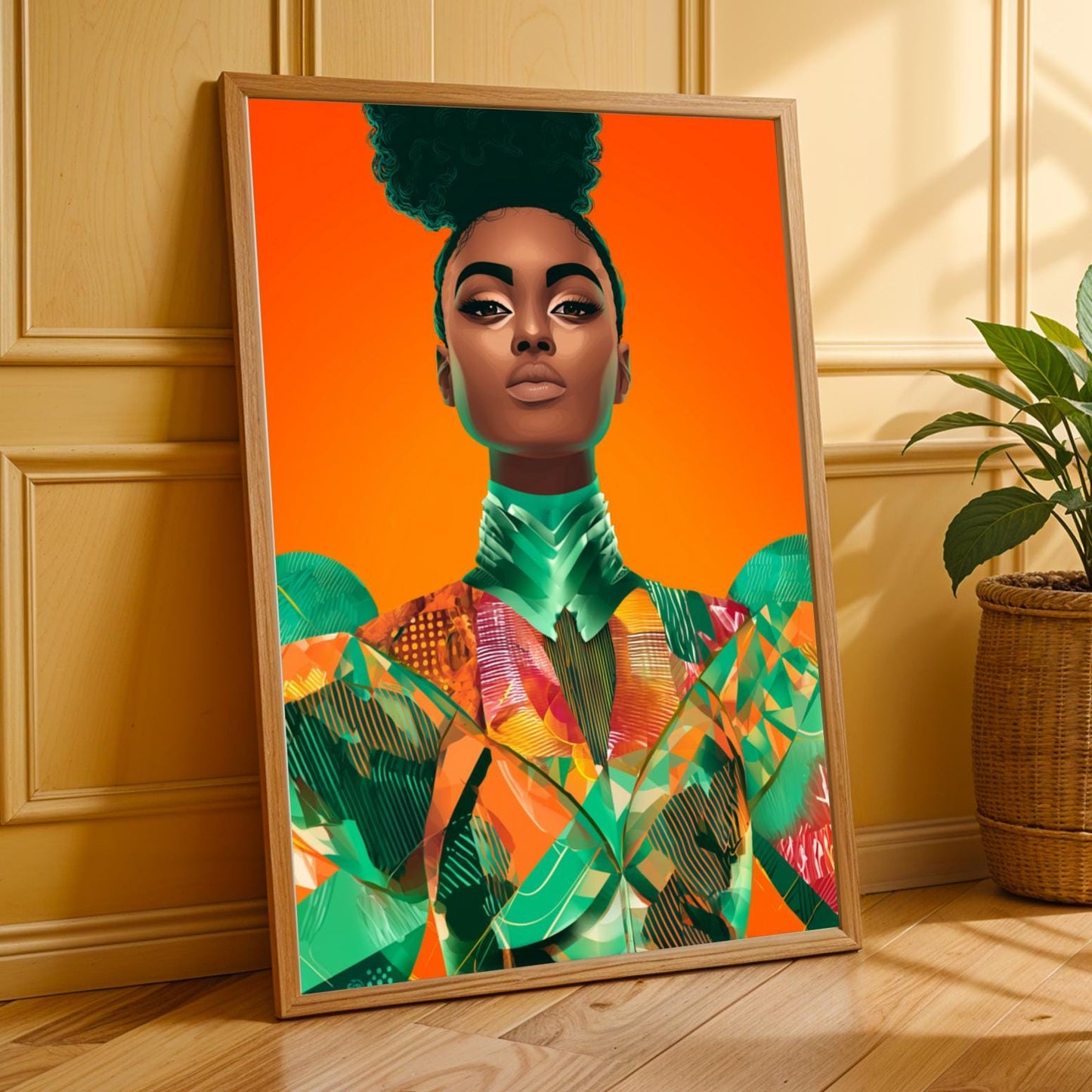 Grace Defined - Elegant Woman Wall Art Print