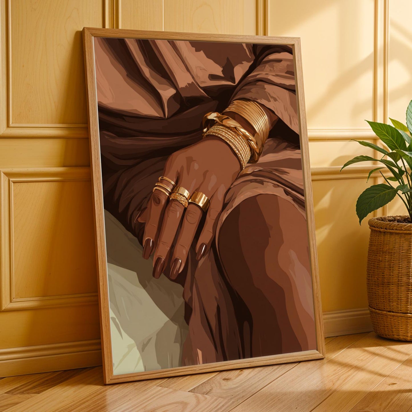 Grace Defined - Elegant Woman Wall Art Print