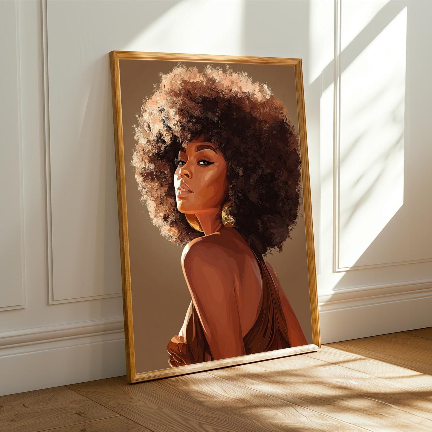 Grace Defined - Elegant Woman Wall Art Print