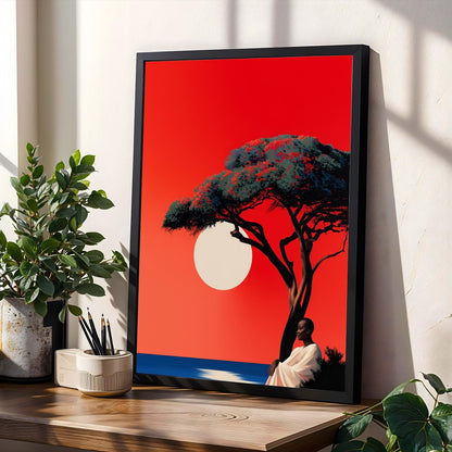 Bold Statement - Modern Afrocentric Wall Art Print