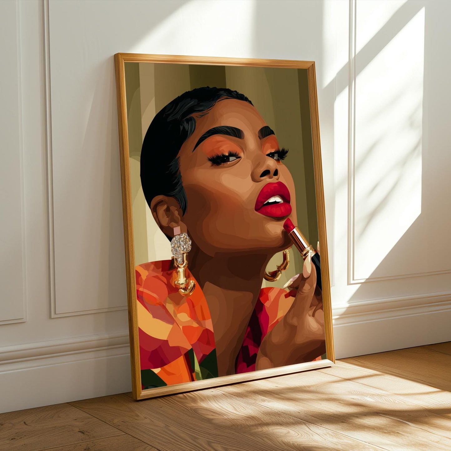 Grace Defined - Elegant Woman Wall Art Print