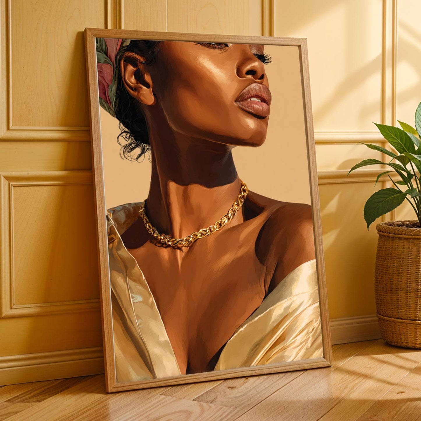 Grace Defined - Elegant Woman Wall Art Print