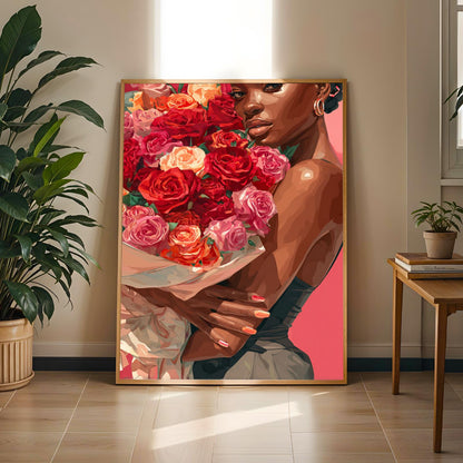 Grace Defined - Elegant Woman Wall Art Print