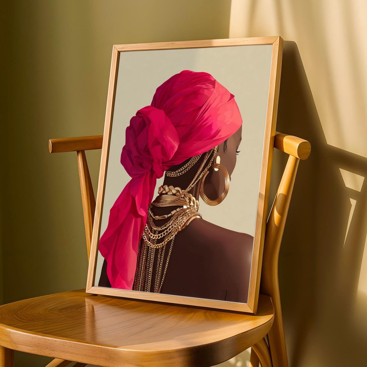 Grace Defined - Elegant Woman Wall Art Print