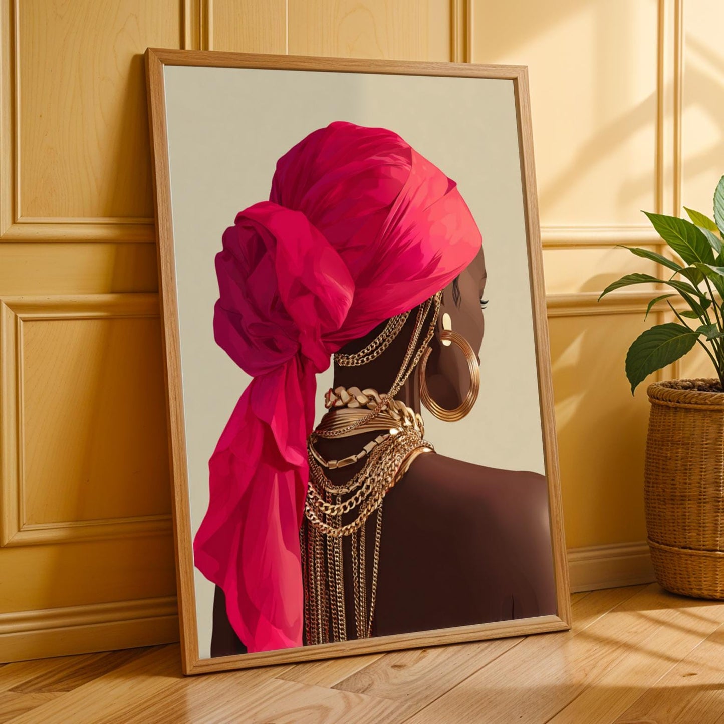 Grace Defined - Elegant Woman Wall Art Print