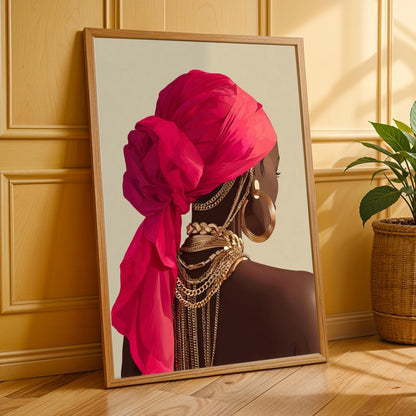 Grace Defined - Elegant Woman Wall Art Print
