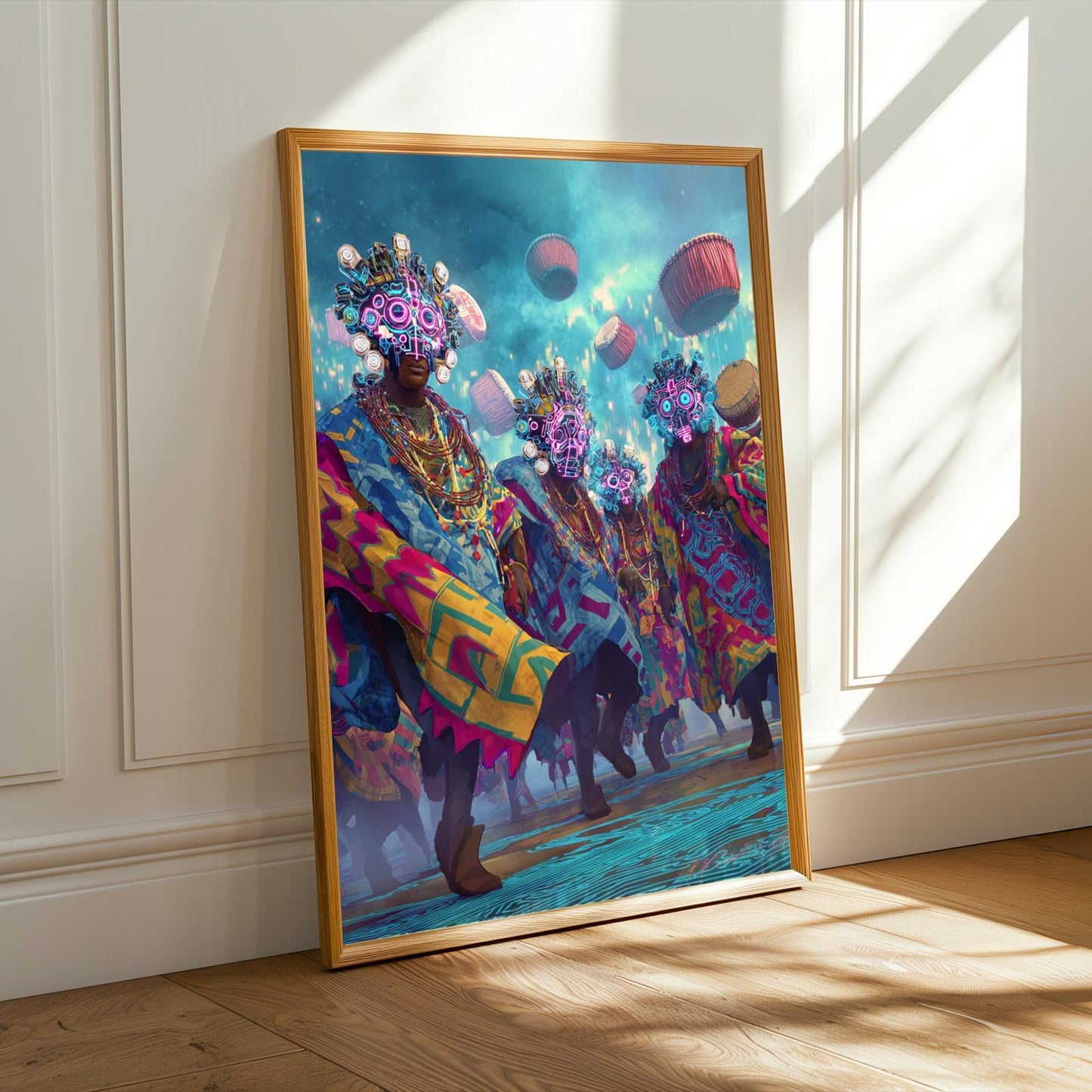 Afrofuturism Wall Art Print