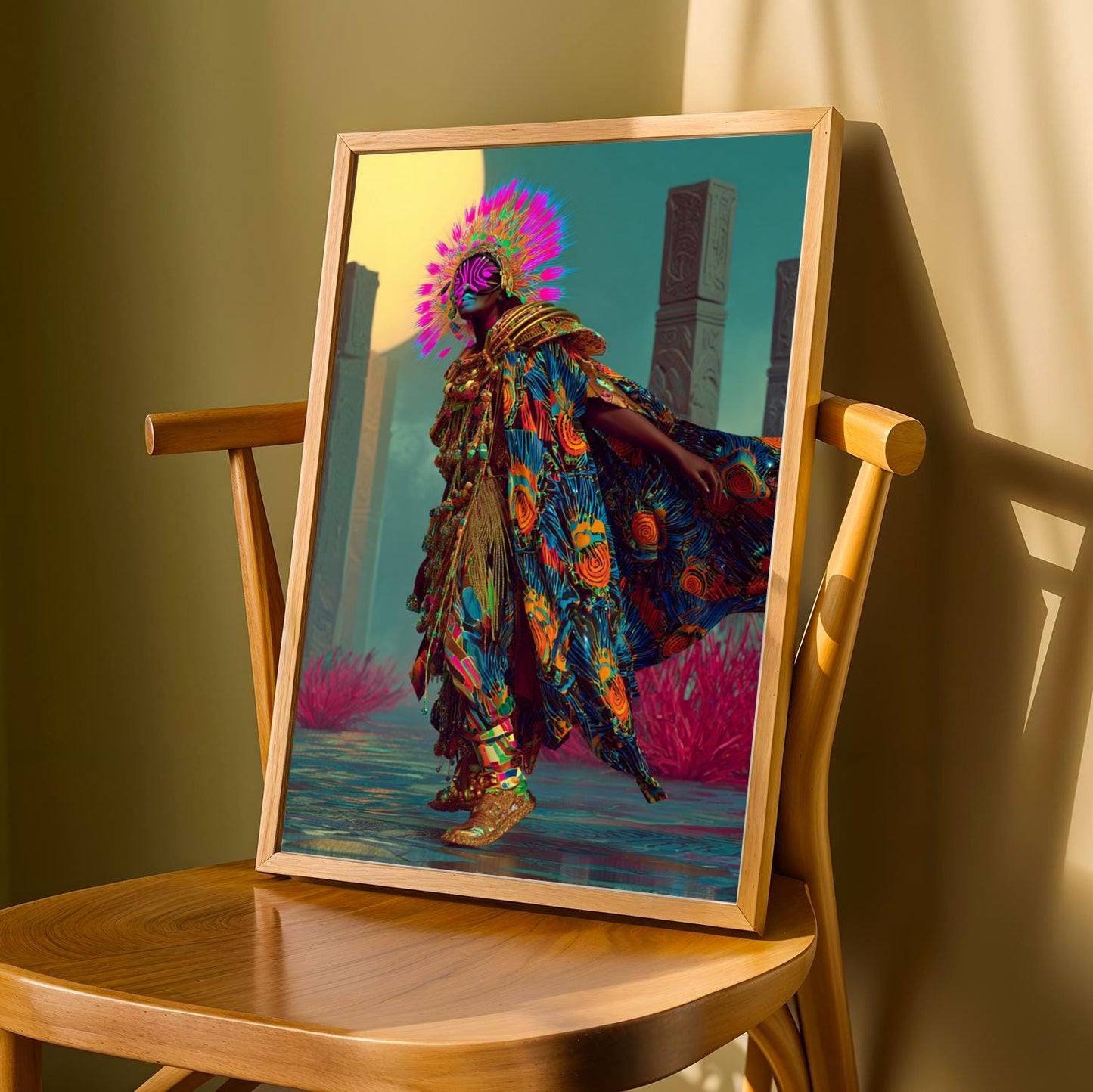 Afrofuturism Wall Art Print