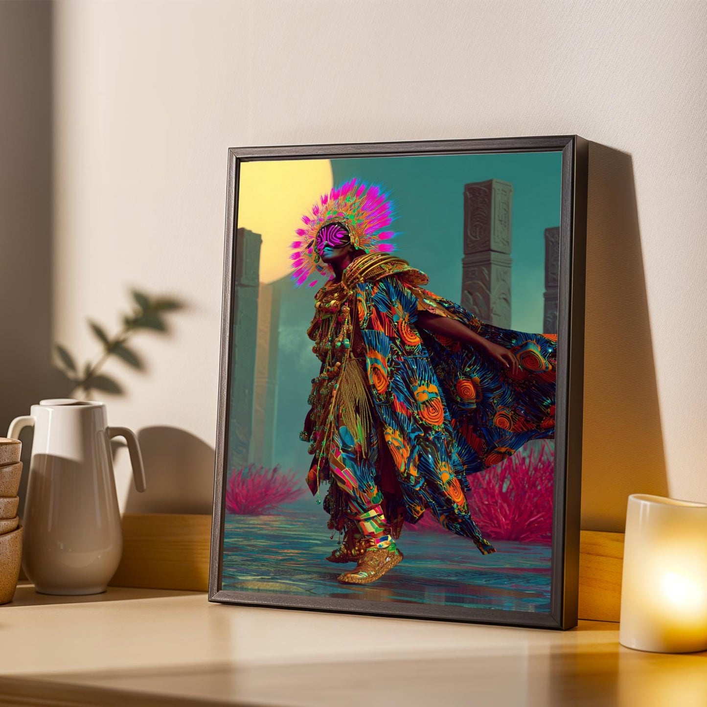 Afrofuturism Wall Art Print
