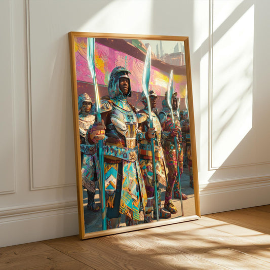 Afrofuturism Wall Art Print