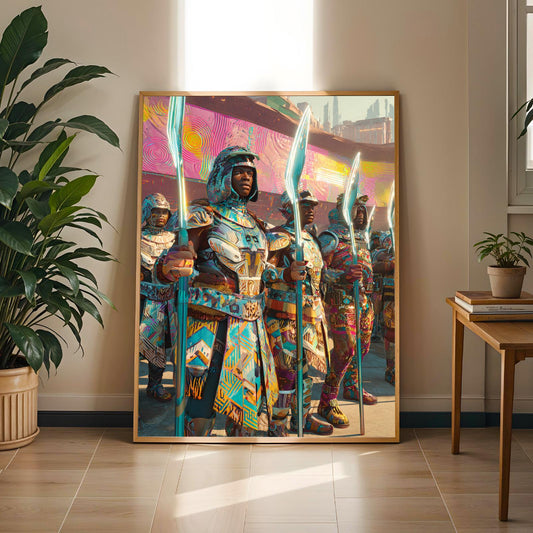 Afrofuturism Wall Art Print