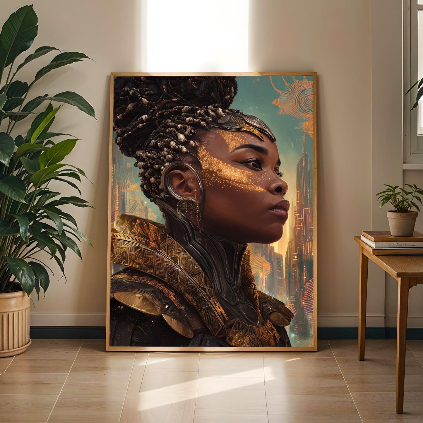 Afrofuturism Wall Art Print