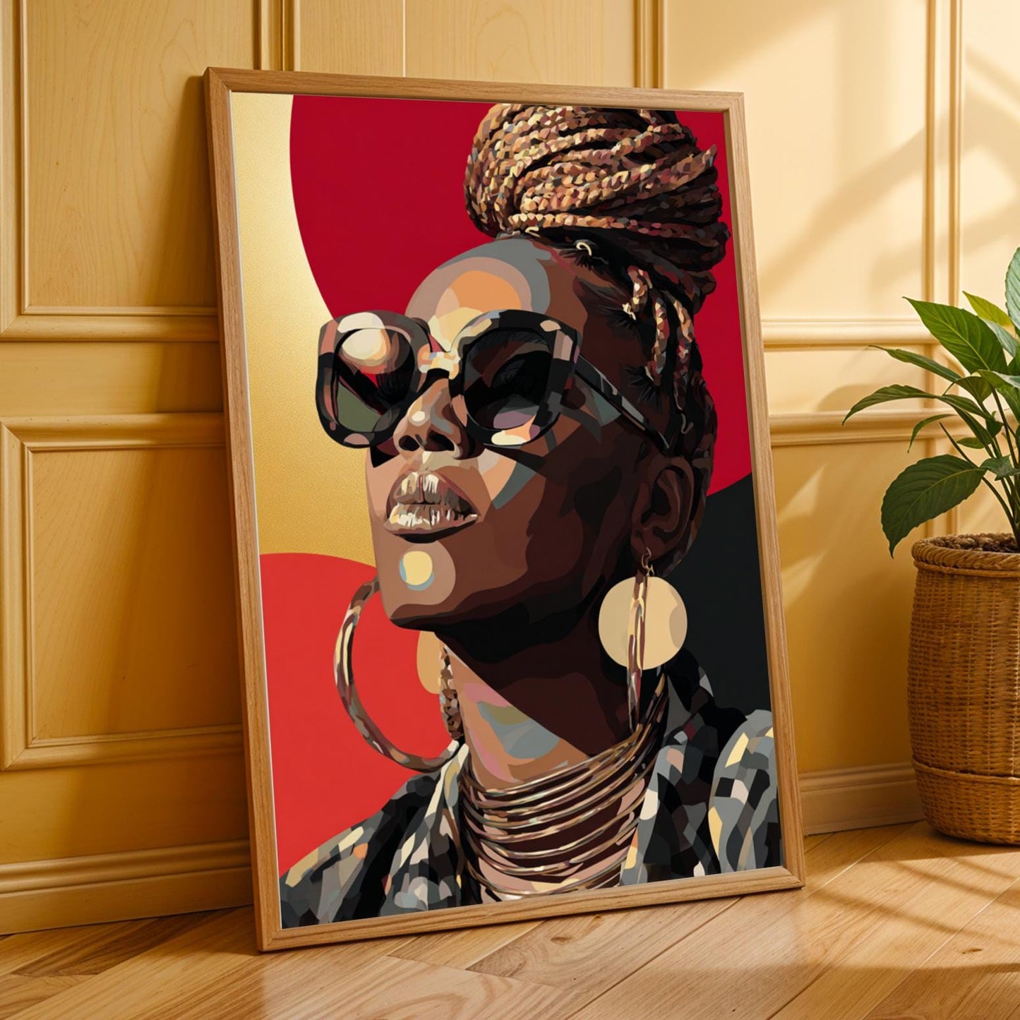 Grace Defined - Elegant Woman Wall Art Print