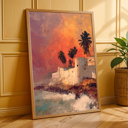 Cape Coast Reimagined Wall Art Print