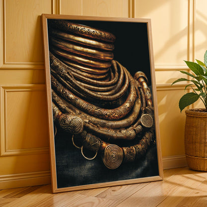 Ashanti Gold Wall Art Print