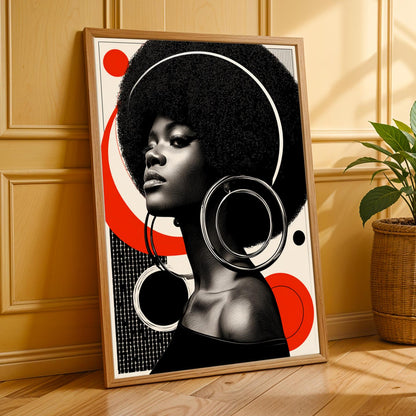 Beauty of a Woman Wall Art Print