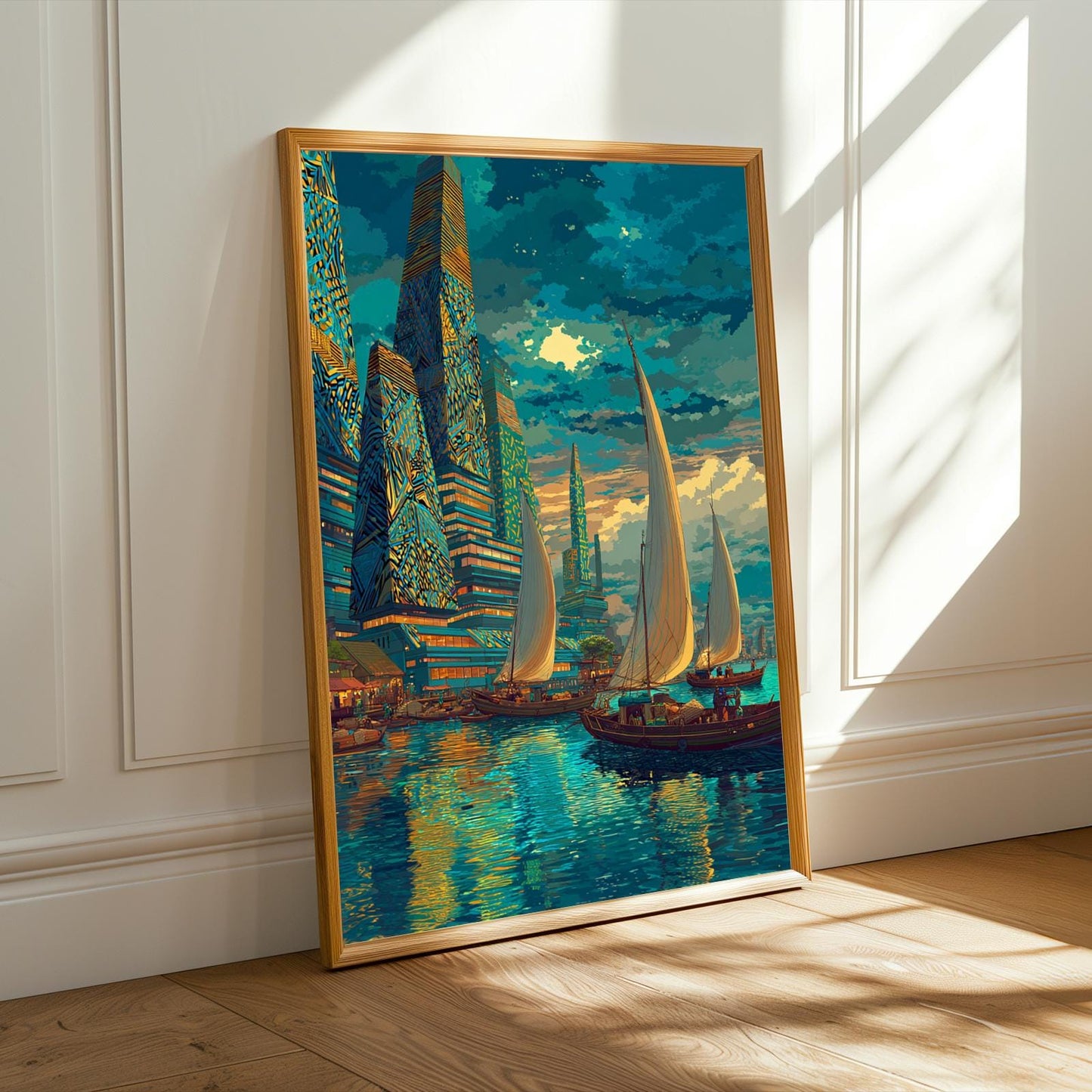 Afrofuturism Wall Art Print