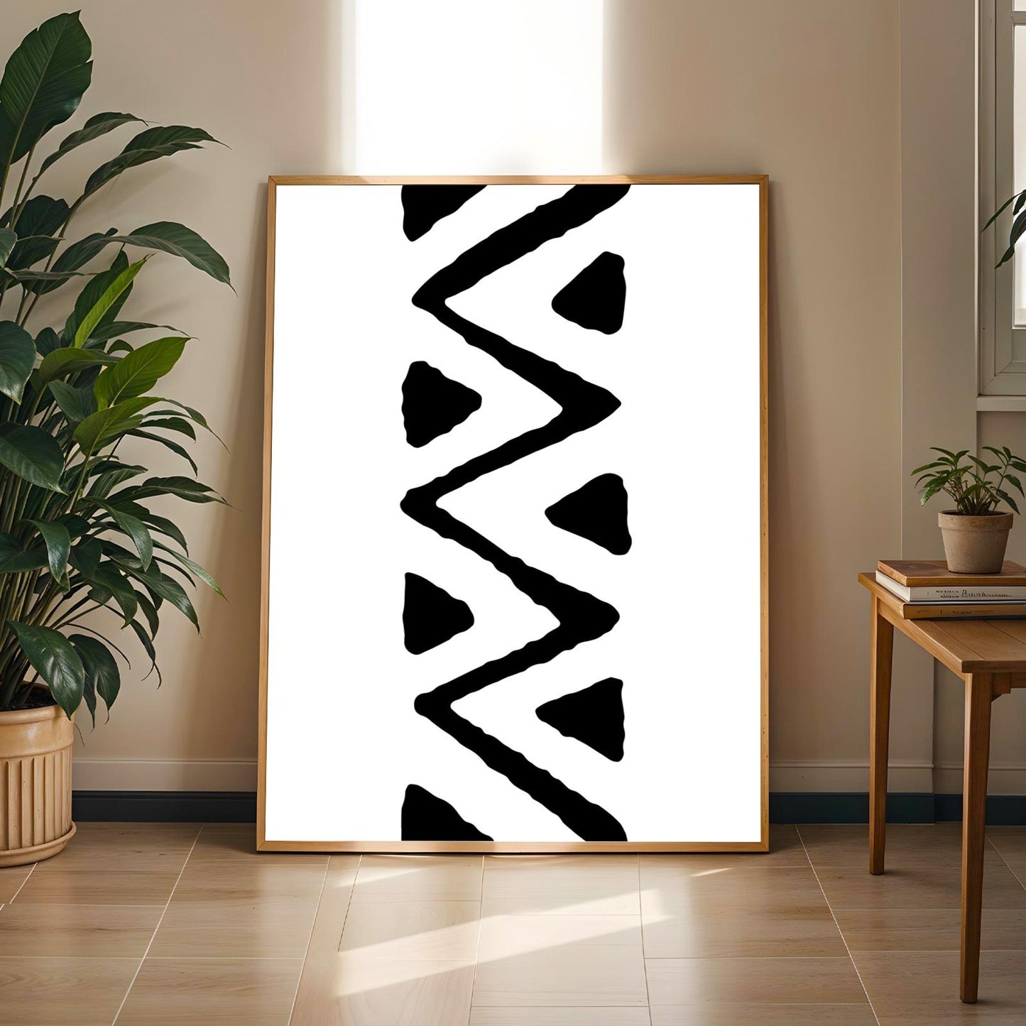 Abstract Geometric Wall Art Print