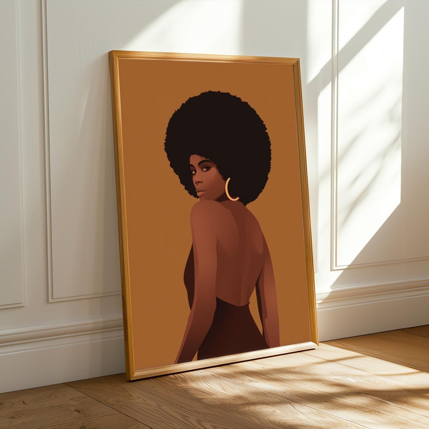 Grace Defined - Elegant Woman Wall Art Print